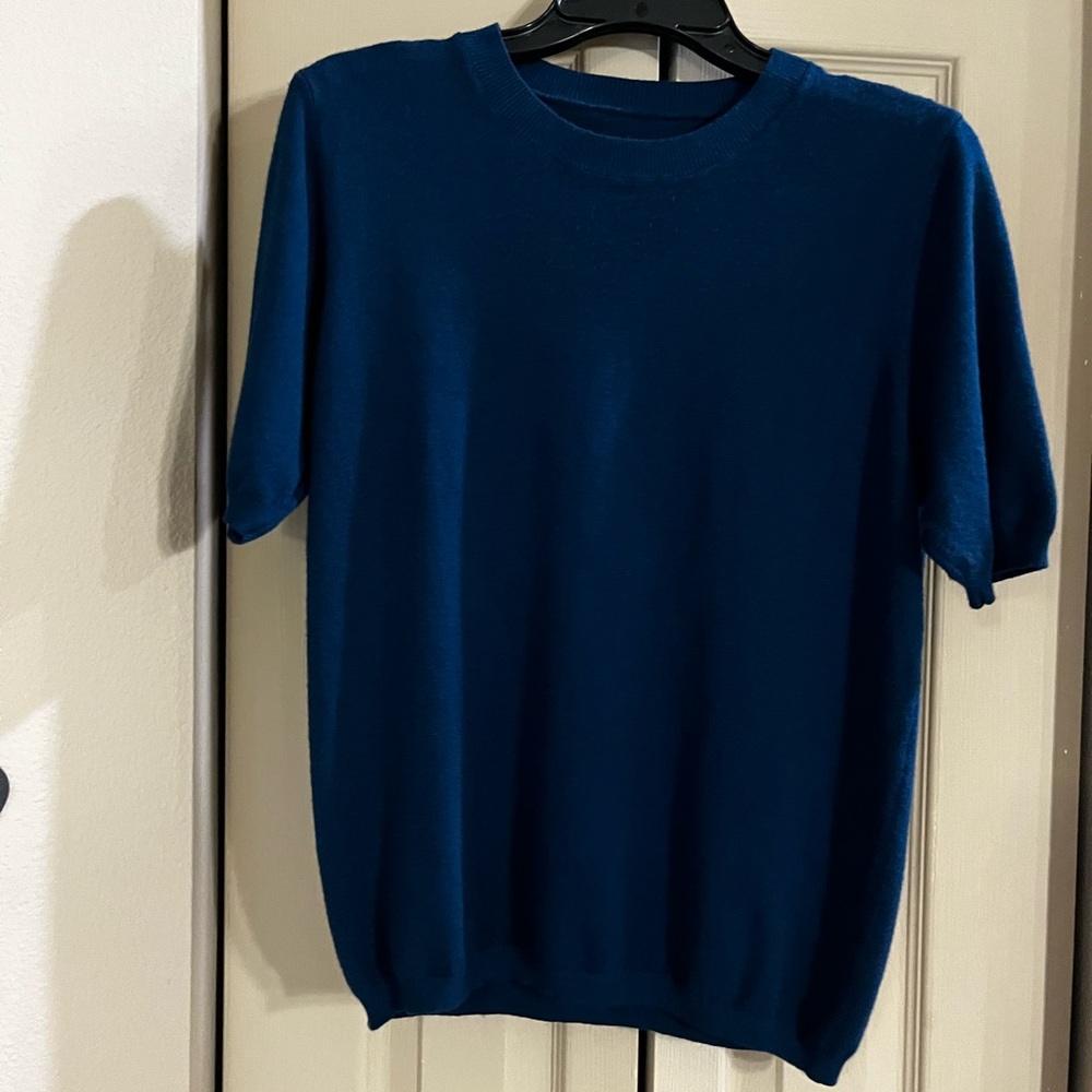 Blue/green teal Crewneck Sweaters - Picture 6 of 6